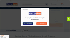 Desktop Screenshot of bannerbuzz.ca