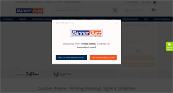 Desktop Screenshot of bannerbuzz.com.au